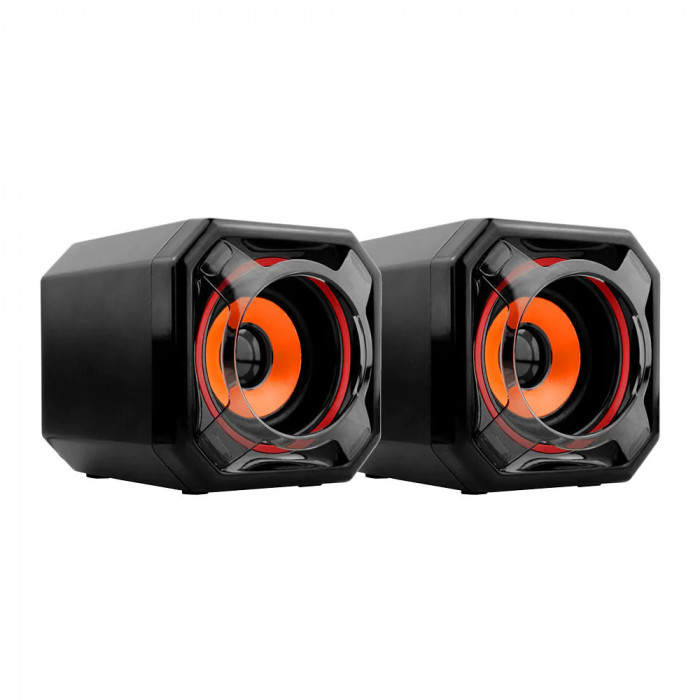 Set 2 boxe audio bass, PC, Q88, 30W P.M.P.O.