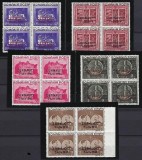 Romania 1941 - Lp 143 I - Fundatia Carol I supratipar &bdquo;Cernauti&rdquo; - bloc de 4 - MNH***
