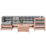 VidaXL Set mobilier de grădină cu perne, 7 piese, lemn masiv douglas 3250914