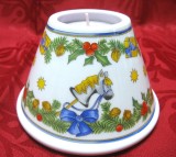 SFESNIC PORTELAN HUTSCHENREUTHER BAVARIA DECOR DE IARNA 11.5 CM