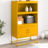 Gossi dulap inalt, alb, 68,5x38,5x107 cm, otel