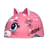Casca de protectie, Street Jam, Kitty Cat, Marimea S, Roz