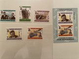 Serie timbre spatiu cosmos apollo aselenizare nestampilate MNH, Nestampilat