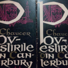 Geoffrey Chaucer - Povestirile din Canterbury, 2 vol. (editia 1964)