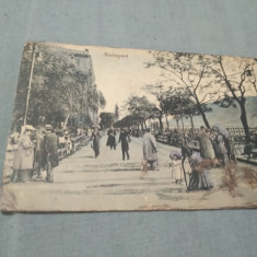 CARTE POSTALA -BUDAPESTA INTERBELICA CIRCULATA 1918LA ORAVITA