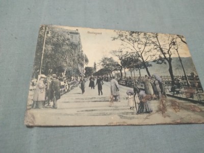 CARTE POSTALA -BUDAPESTA INTERBELICA CIRCULATA 1918LA ORAVITA foto