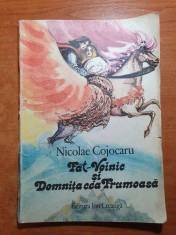 carte pentru copii - fat voinic si domnita cea frumoasa - din anul 1988