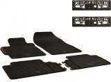 Set Covorase Auto Cauciuc Umbrella Pentru Toyota Auris (2007-2012), Corolla (2007-2013) + Suport Numar Inmatriculare Mega Drive Simplu Set 2 Buc