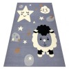 Covor BCF Flash Sheep 4000 - oaie gri, 120x160 cm, Dreptunghi, Polipropilena