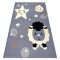 Covor BCF Flash Sheep 4000 - oaie gri, 120x160 cm
