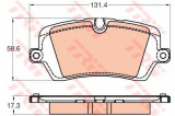 Set placute frana,frana disc LAND ROVER RANGE ROVER SPORT (LW) (2013 - 2016) TRW GDB2029