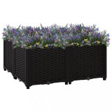 Gossi strat inaltat, 80x80x38 cm, polipropilena