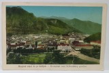 BRASOVUL VAZUT DE PE CETATUIA , CARTE POSTALA ILUSTRATA , 1927
