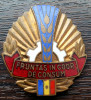 INSIGNA ROMANIA - FRUNTAS IN COOP. DE CONSUM, Romania de la 1950