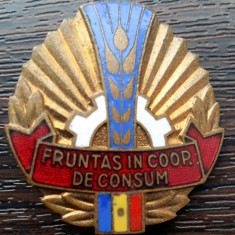 INSIGNA ROMANIA - FRUNTAS IN COOP. DE CONSUM