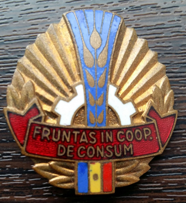 INSIGNA ROMANIA - FRUNTAS IN COOP. DE CONSUM