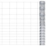 vidaXL Gard de grădină, argintiu, 50x1,5 m, oțel galvanizat