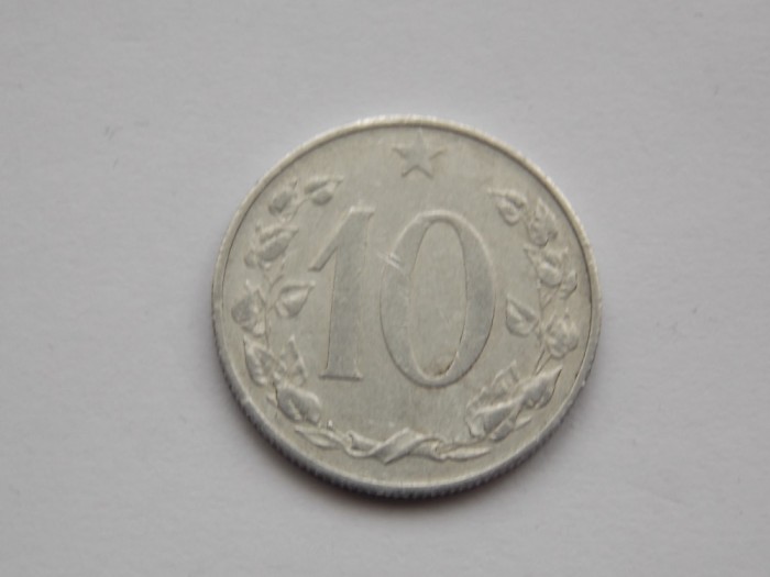 10 Hal&eacute;řů 1953 Cehoslovacia