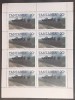 Tanzania trenuri, locomotive 8v. Supratipar Ameripex 86, MS Mnh, Nestampilat