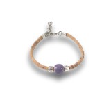 Bratara reglabila din pluta cu biluta