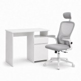 Set de birou Family Pro cu scaun rotativ ergonomic Flexo