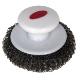 Burete S&acirc;rmă cu M&acirc;ner, 10cm, Alb-Roșu