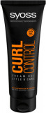 Syoss CURL CONTROL Gel cremă pentru styling bucle, 250 ml