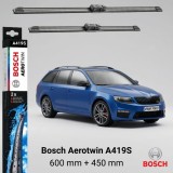 Cumpara ieftin Ștergătoare Skoda Octavia III Combi RS 5E5 5E6 11.2012&ndash;10.2020 | Bosch A419S