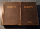 Manualul chimistului 1948 Carol Lakner 2 volume