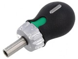 M&acirc;ner de şurubelniță cu piedică Fixare: 1/4&quot; - M&acirc;ner de şurubelniță ergonomic