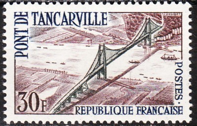 C4601 - Franta 1959 - Constructii neuzat,perfecta stare foto