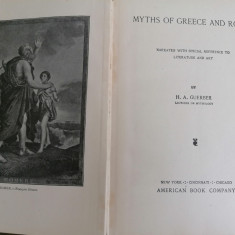H. A. Guerber - Myths of Greece and Rome (Miturile Greciei si Romei Antice) 1893