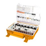 Cumpara ieftin Set Trusa Accesorii Biax 410 buc pentru gravat Ingco AKMG4101