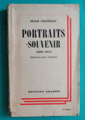 Jean Cocteau &amp;ndash; Portraits souvenir ( cu ilustratiile autorului ) Surreal ( 1935 ) foto