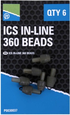 Preston ICS In-Line 360 Beads, 6buc/plic foto