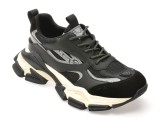 Pantofi sport GRYXX negri, 110031, din material textil