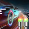 Capace Valva LED RGB Auto Moto Biciclete, Senzor Lumina+Miscare, AVEX, 2 Buc.