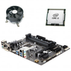 Kit Placa de Baza GIGABYTE GA-B250M-DS3H, Quad Core i5-7400, Cooler foto