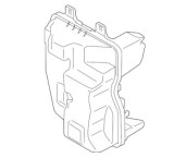 Rezervor spalator parbriz BMW X1 (F48), 06.2015-; X2 (F39), 03.2018-, Fara pompa spalator parbriz, cu sistem spalare faruri, Fara gura umplere, Cu se