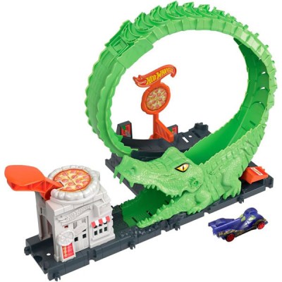 Set de joaca Hot Wheels, Gator Loop Attack foto