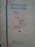 Nifon Criveanu - Cugetari si maxime pentru viata (1929)