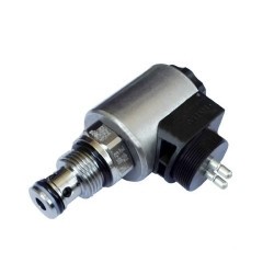 Supapa solenoid cu actiune unica 24V pentru trape hidraulice MBB Palfinger, Dautel foto