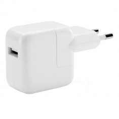 Incarcator Retea Apple, Original Ambalaj Retail, 12 W, MD836ZM/A, Alb foto