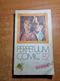 almanah umoristic - perpetuum comic - din anul 1982