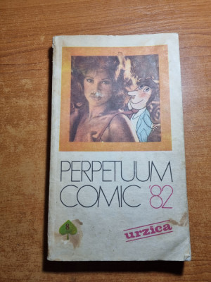 almanah umoristic - perpetuum comic - din anul 1982 foto