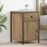 VidaXL Dulap de noapte stejar artizanal 40 x 42 x 60 cm Lemn compozit