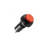 Buton comanda OFF - (ON) incastrabil 12mm 250V/3A rosu HOME, Home By Somogyi