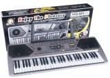 Cumpara ieftin Orga electronica MQ-001UF cu 61 clape, USB, MP3, Radio Fm si microfon inclus