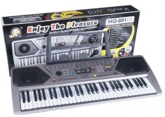 Orga electronica MQ-001UF cu 61 clape, USB, MP3, Radio Fm si microfon inclus