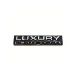 Ornament metalic &quot;LUXURY&quot; 7.5cmx1.5cm Cod: JST-01 Automotive TrustedCars, Oem